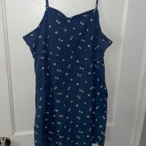 floral blue dress, XXL, Arizona Jean/ JCPenny brand
